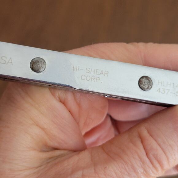 Hi Shear 7/16'' x 1/2'' Hi-Lok Offset  Wrench. Made in USA - Picture 10 of 10